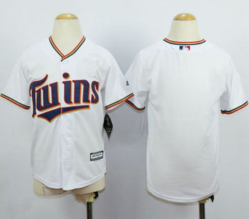 Custom Minnesota Twins white jersey