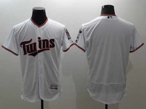 Custom Minnesota Twins white Authentic jersey