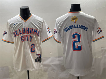 Shai Gilgeous-Alexander Oklahoma City Thunder white Vapor jersey