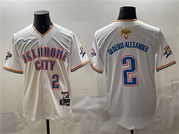 Shai Gilgeous-Alexander Oklahoma City Thunder white Vapor jersey