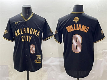 Jalen Williams Oklahoma City Thunder Vapor jersey