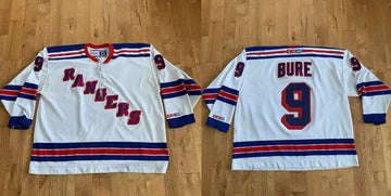 Pavel Bure New York Rangers white jersey