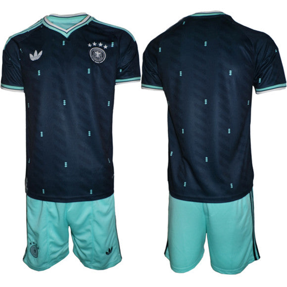 Custom Germany National Team navy Away jersey