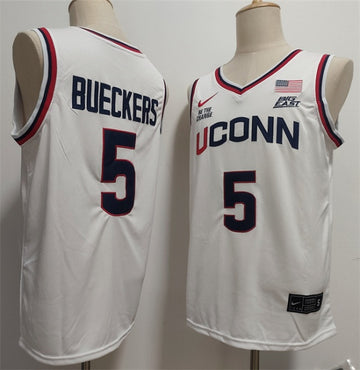 Paige Bueckers UConn Huskies white jersey