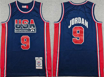 Michael Jordan USA Basketball navy jersey