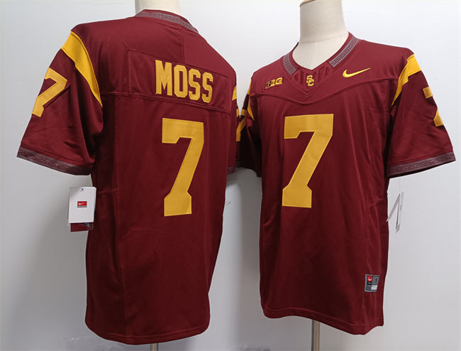 Miller Moss USC Trojans red jersey