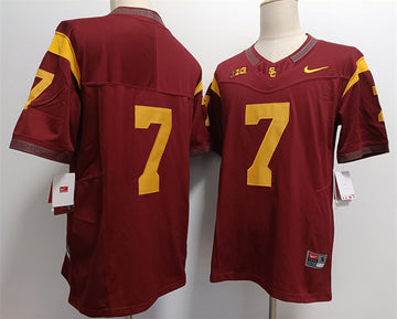 Miller Moss USC Trojans red jersey