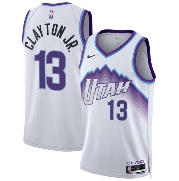Walter Clayton Jr Utah Jazz white jersey