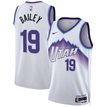 Ace Bailey Utah Jazz white jersey