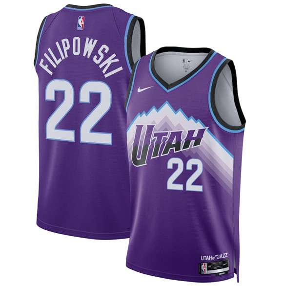 Kyle Filipowski Utah Jazz purple jersey