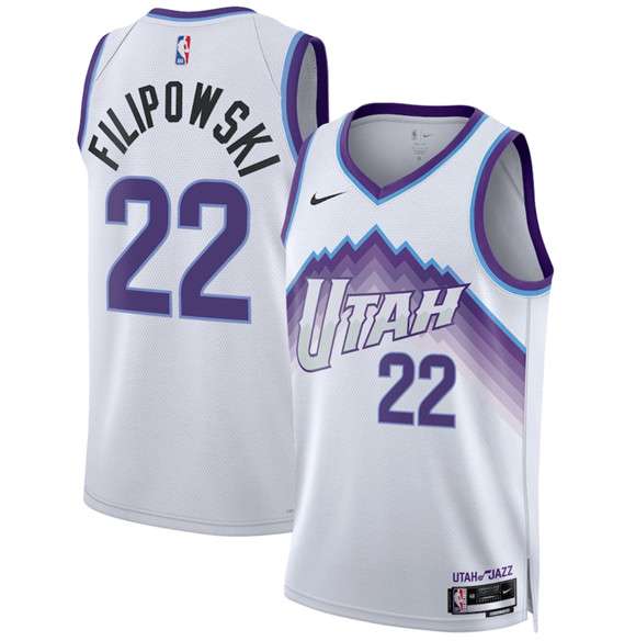 Kyle Filipowski Utah Jazz white jersey
