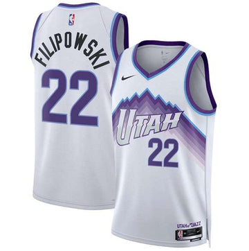 Kyle Filipowski Utah Jazz white jersey