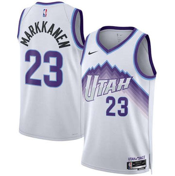 Lauri Markkanen Utah Jazz white jersey