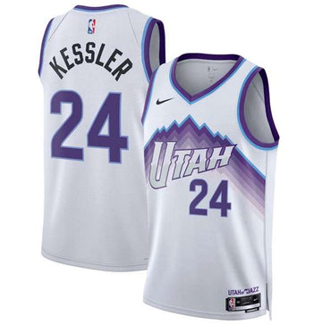 Walker Kessler Utah Jazz white jersey