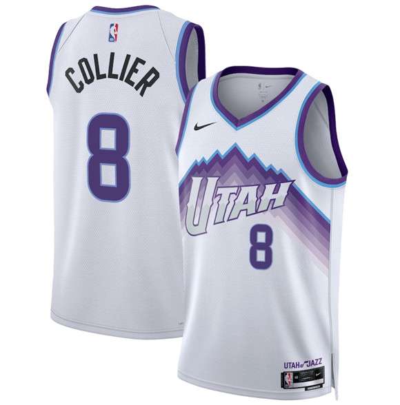 Isaiah Collier Utah Jazz white jersey