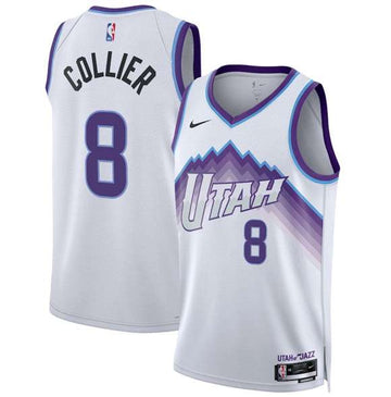 Isaiah Collier Utah Jazz white jersey