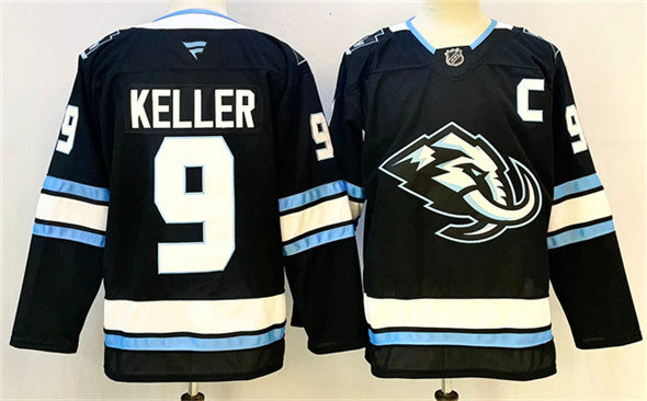 Clayton Keller Utah Mammoth navy jersey