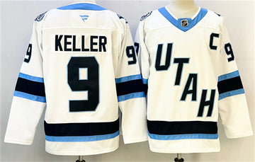 Clayton Keller Utah Mammoth white jersey
