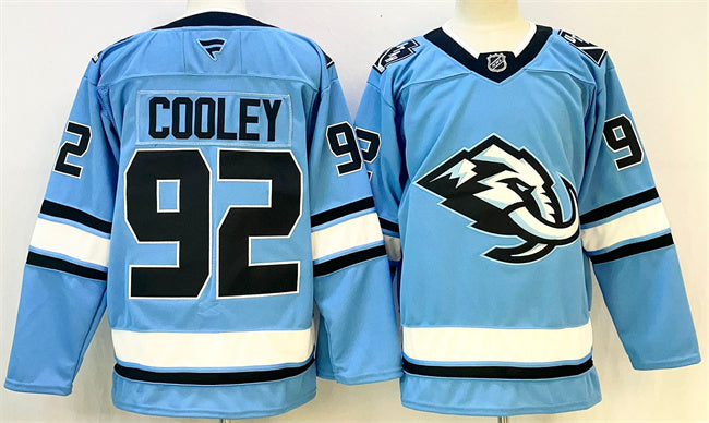 Logan Cooley Utah Mammoth blue jersey