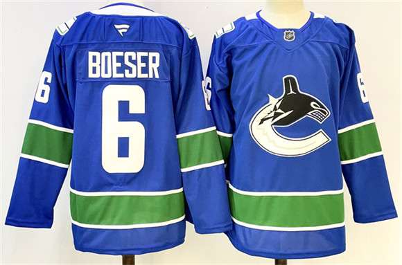 Brock Boeser Vancouver Canucks royal Home jersey
