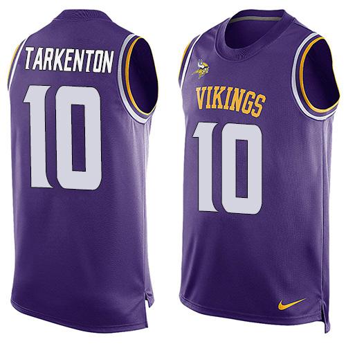 Fran Tarkenton Minnesota Vikings purple jersey
