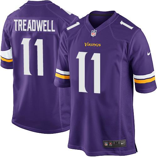 Laquon Treadwell Minnesota Vikings purple Elite jersey