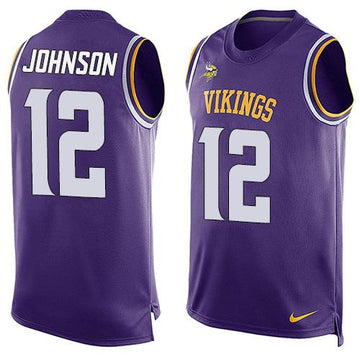 Charles Johnson Minnesota Vikings purple jersey