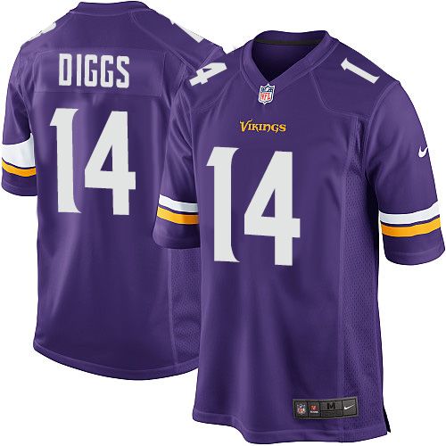 Stefon Diggs Minnesota Vikings purple Elite jersey