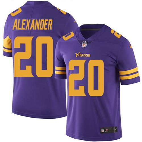 Mackensie Alexander Minnesota Vikings purple jersey