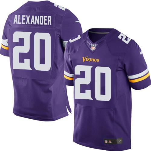 Mackensie Alexander Minnesota Vikings purple Elite jersey