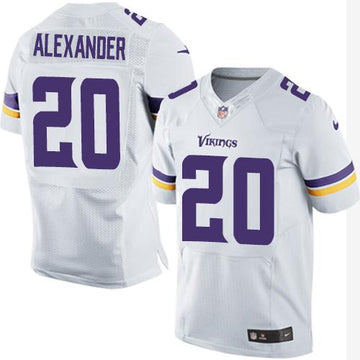 Mackensie Alexander Minnesota Vikings white Elite jersey