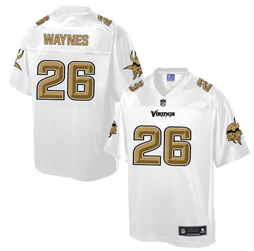 Trae Waynes Minnesota Vikings white Pro Line jersey