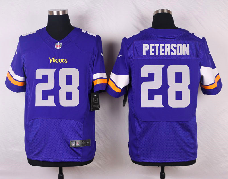 Adrian Peterson Minnesota Vikings purple Elite jersey