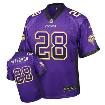 Adrian Peterson Minnesota Vikings purple Elite jersey
