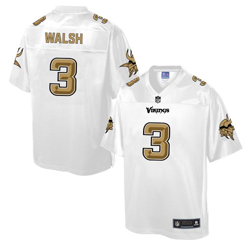 Blair Walsh Minnesota Vikings white Pro Line jersey