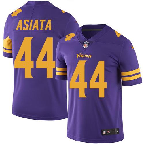 Matt Asiata Minnesota Vikings purple jersey