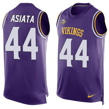 Matt Asiata Minnesota Vikings purple jersey