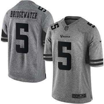 Teddy Bridgewater Minnesota Vikings gray jersey