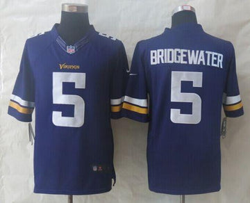 Teddy Bridgewater Minnesota Vikings purple jersey