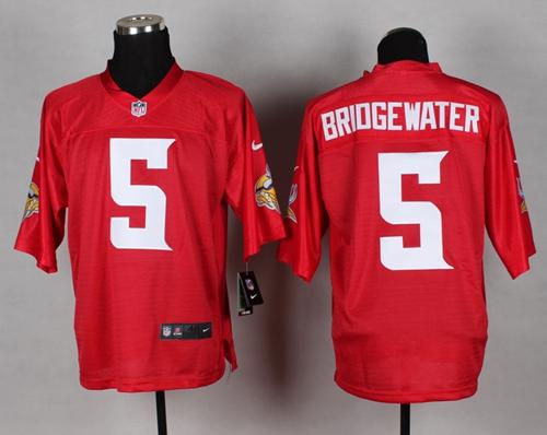 Teddy Bridgewater Minnesota Vikings red Elite jersey