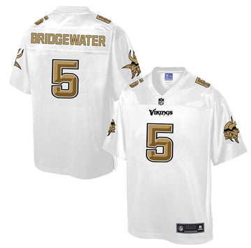 Teddy Bridgewater Minnesota Vikings white Pro Line jersey