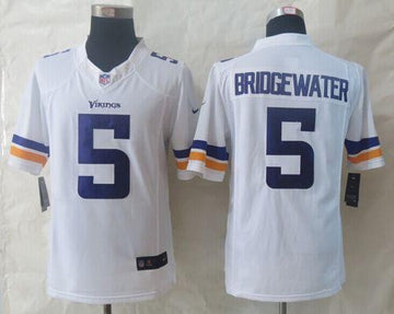 Teddy Bridgewater Minnesota Vikings white jersey
