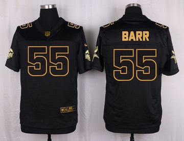 Anthony Barr Minnesota Vikings black Gold Collection jersey