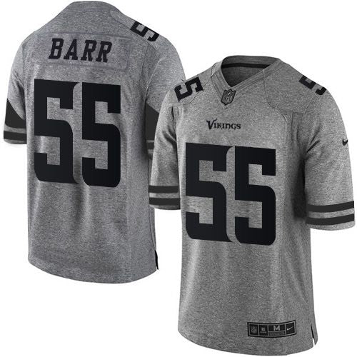 Anthony Barr Minnesota Vikings gray jersey
