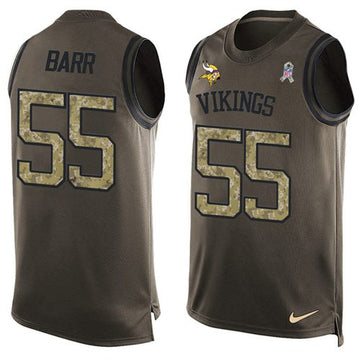 Anthony Barr Minnesota Vikings green Salute To Service jersey