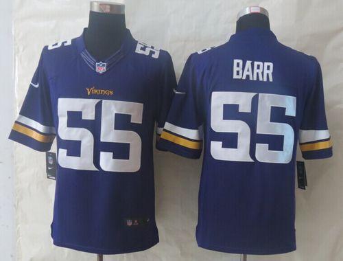Anthony Barr Minnesota Vikings purple jersey