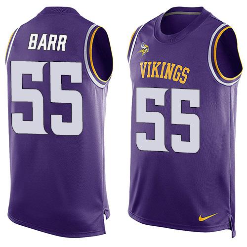 Anthony Barr Minnesota Vikings purple jersey