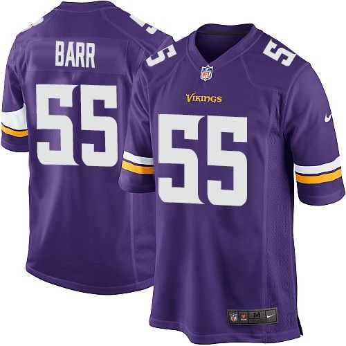 Anthony Barr Minnesota Vikings purple Elite jersey