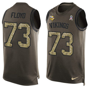 Sharrif Floyd Minnesota Vikings green Salute To Service jersey