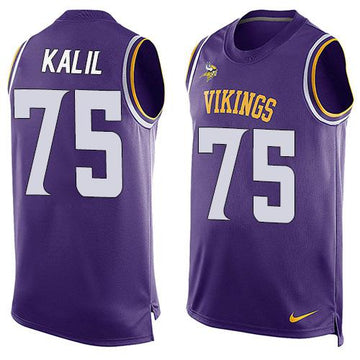 Matt Kalil Minnesota Vikings purple jersey